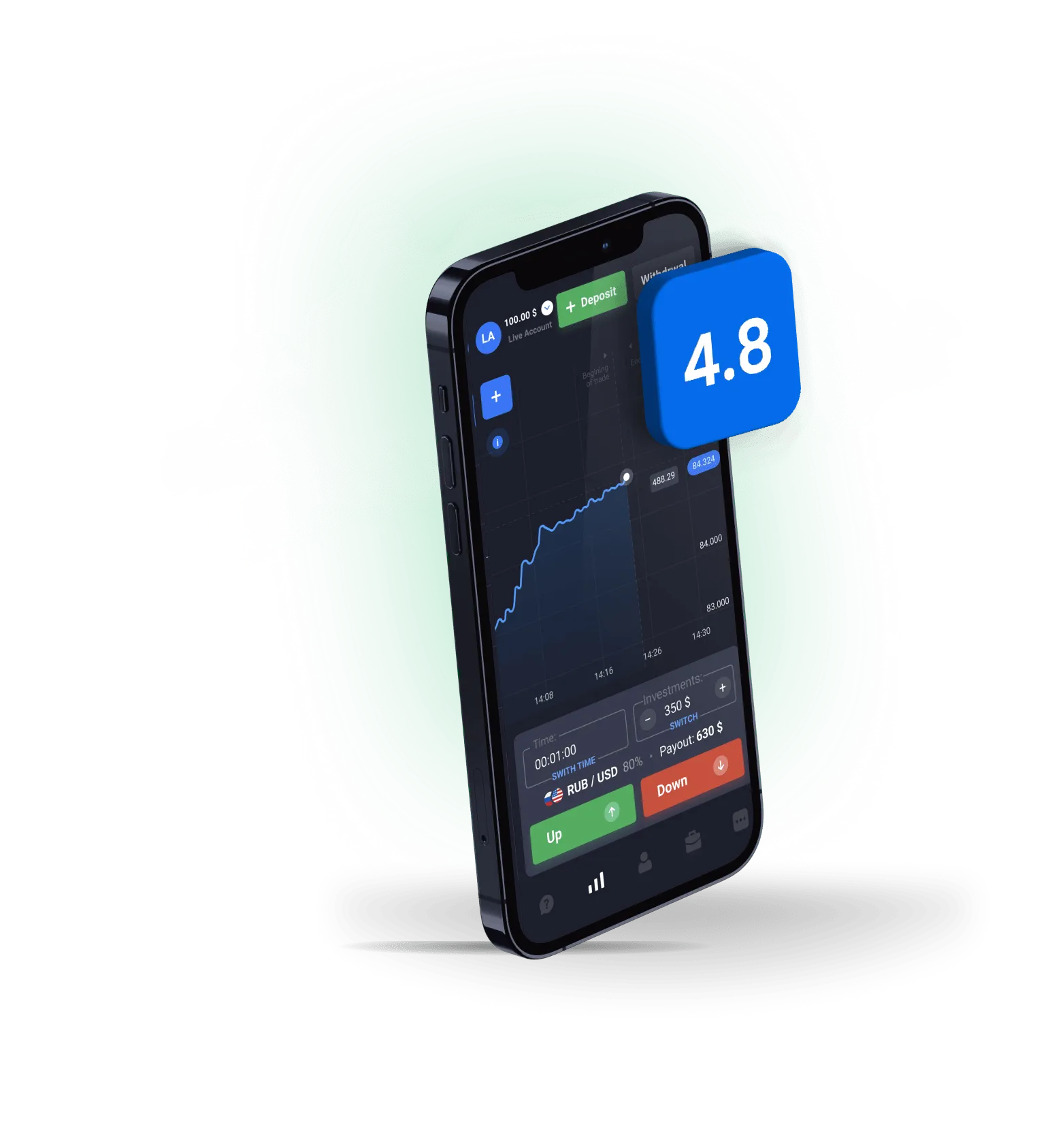 تطبيقات الجوال EO Broker